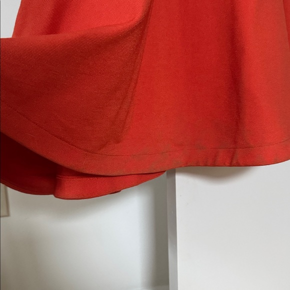 NWT Anthropologie Ariana Square Neck Asymmetrical Ruffle Hem Dress Womens L - Picture 5 of 8